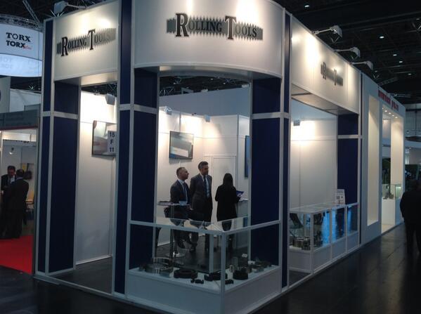Expometals's tweet image. #wire2014 #rollingtools #fasteners #threadrollingdies