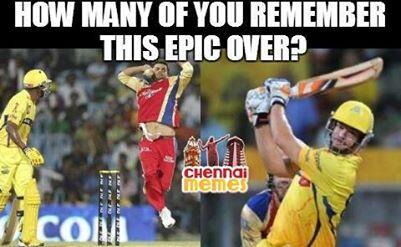 Chennaimemes's tweet photo. @IPL @RCBTweets @ChennaiIPL how many remember this http://t.co/ePR4gpWfyy