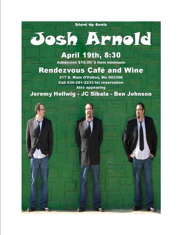 Dondocomic's tweet photo. Josh Arnold is one of my favorite comics to watch. http://t.co/YvSL0qZVRl