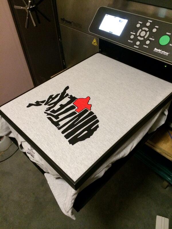 InkdonGraphics's tweet image. Our ink is water based therefor will sink into the natural fibers.The color won't fade even if you wash in warm water