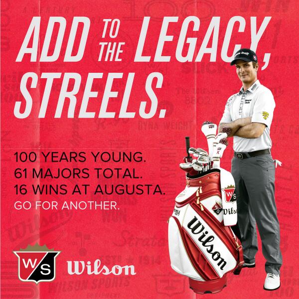 Add to the legacy, <a href="/Streels54/">Kevin Streelman</a>. #MoreMajorsWon
