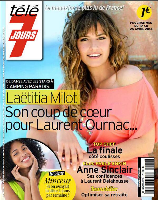 CatherineRaud's tweet image. @Tele7 De #DALS à #CampingParadis @LMilotOfficiel Son coup de coeur pour @LaurentOurnac A découvrir lundi en kiosque