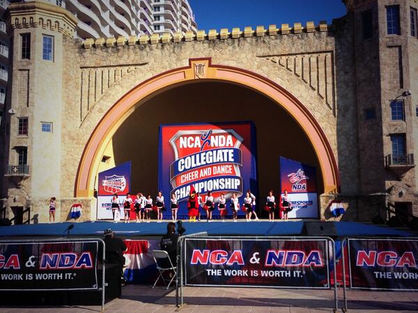 CUADanceTeam's tweet photo. We are so PROUD of @CUACheerleading of the amazing performance they gave today!!!!! We love you ladies!!!! #ladycards http://t.co/wly3JyS1xx