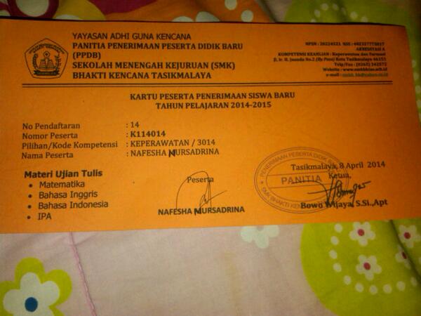 echotneng's tweet photo. Bismillah for everything O:) semoga besok d lancarkan testing nya O:) ... Amien http://t.co/YyNTJWQTmy