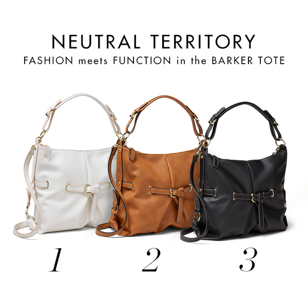Which neutral shade is your go-to: white, brown, or black? Shop your favorite (or all 3!) at bit.ly/1edM9Aj