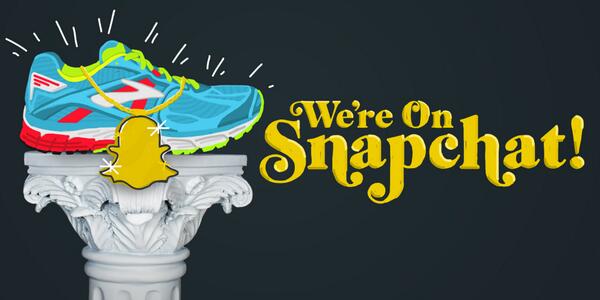 brooksrunning's tweet photo. Oh snap! Add ‘BrooksRunning’ on @Snapchat and discover the secret world of a #runhappy running shoe. http://t.co/rBouqEKv0P