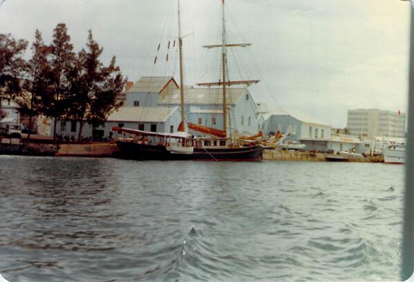 SSVTaborBoy's tweet photo. #tbt #TaborBoy dockside in Hamilton Bermuda circa 1980 http://t.co/56tSXRSGNI