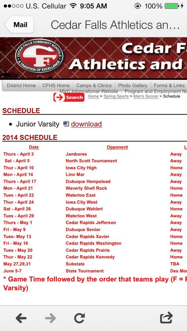 Cedar Falls Soccer tweet media
