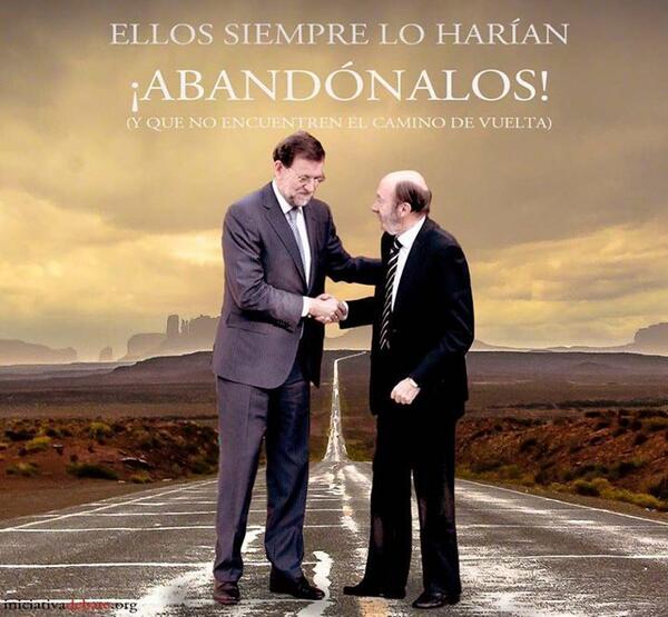 AsambleaVirtual's tweet photo. En las europeas... Abandónalos. #SalDelBipartidismo http://t.co/94tjPvQD1v