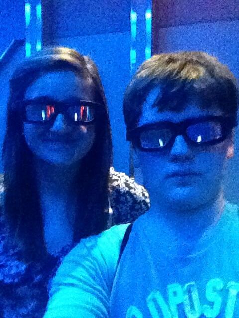 RileySterian's tweet photo. Glasses selfie with @MissCrabbyAbbie http://t.co/sZiCEHiwf9