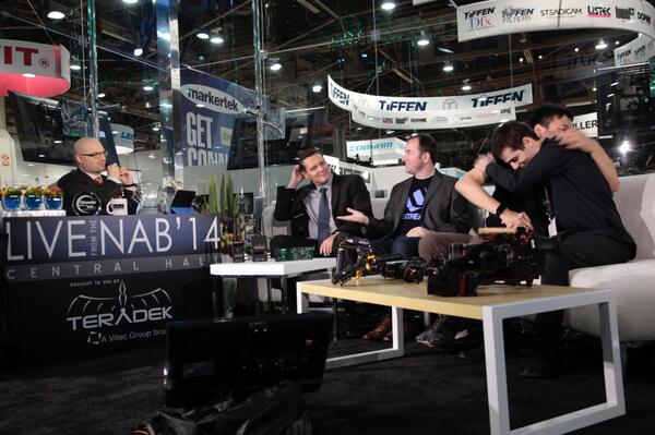 Teradek's tweet image. That's a wrap!  #NABShowLive @DSLRinformer @Ustream Nicol @Teradek