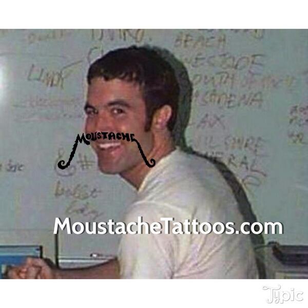 StacheToos's tweet image. Happy #tbt #myspacedays moustachetattoos.com #tom