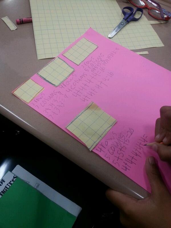 tybklb's tweet photo. @61WatsonWarrior 
Getting ready for multiplication by partitioning rectangles
#mathmaticiansatwork http://t.co/G7FqPK2Cqg