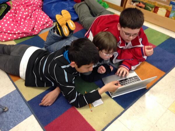 bennettsbunch's tweet image. Fifth grade and Kindergarten creating a @CDRoom104 CD Cafeteria Recycling Plan! #cddolphins #csdtech #EarthDay