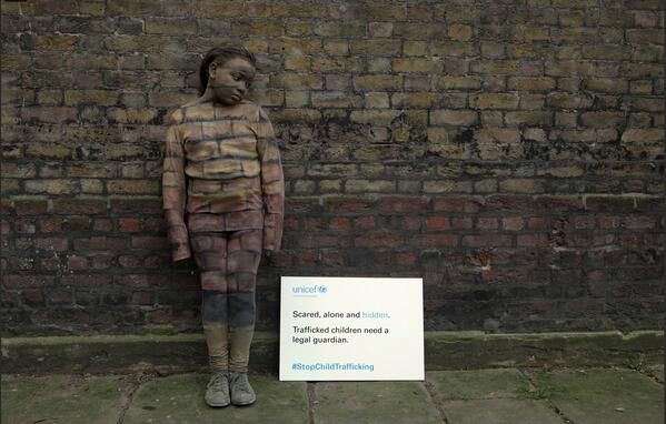 Scared, alone, hidden. Please join @UNICEF_uk’s campaign to #StopChildTrafficking unicef.org.uk/trafficking.