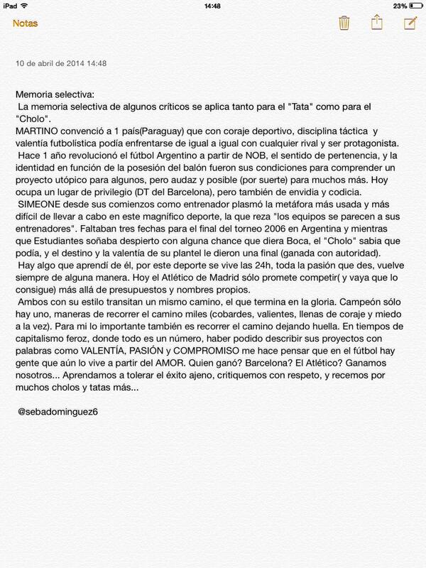Esto lo escribí recién pensando en el Tata y el Cholo, esta crudo, sin corregir y seguro lleno de errores...