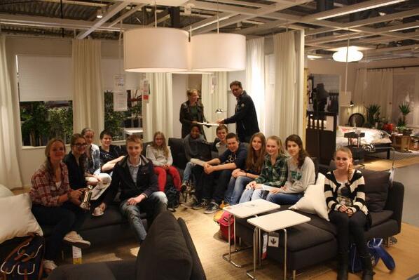 BrigitteeeXx's tweet photo. Vandaag heeft het @Entreprenasium Emmen een bedrijfsbezoek gebracht aan IKEA Hengelo! http://t.co/ihsYAp7jrx