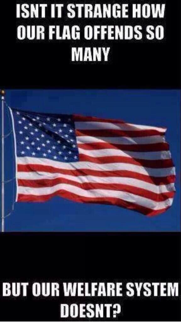 Holyfield67's tweet image. #TheAmericanFlag vs. #WelfareSystem