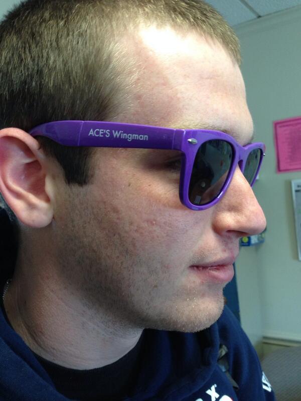 WhatWouldAceDo's tweet image. Check out these cool shades! #WWAD #aceswingman