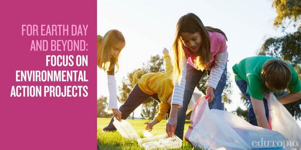 edutopia's tweet photo. Why not use #EarthDay to start a meaningful (&amp; fun) project? http://t.co/rOJ7cwTP51. http://t.co/H4WwEAtuQe