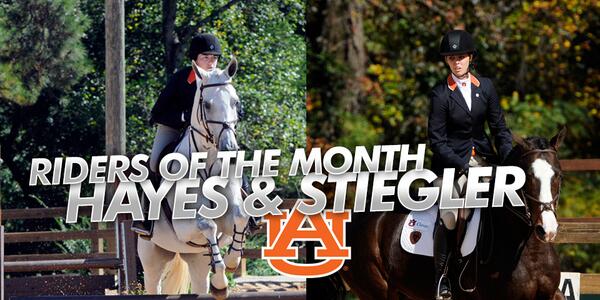AuburnEQ's tweet photo. The honors keep rolling in. Demi Stiegler and Quincy Hayes named NCEA Riders of the Month http://t.co/1WacqSjQZX