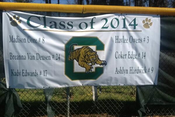 We love our lady tigers c/o 2014 💚🐯