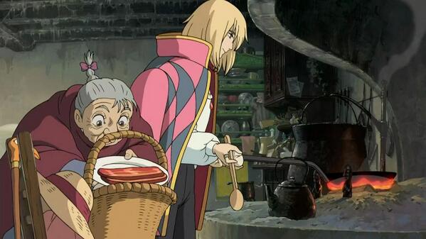 gen_ghibli's tweet photo. 'El castillo ambulante' (Hayao Miyazaki, 2004) http://t.co/Seq69cRQxm