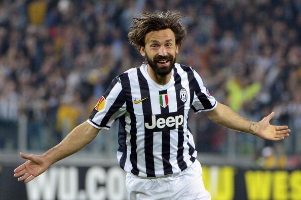 goal's tweet photo. Despite Pirlo's beautiful goal, it's 1-1 between #B1With_Juventus &amp; #B1With_Lyon. Follow it http://t.co/4rIiV1AIi7 http://t.co/Wrc8Mlnjdu