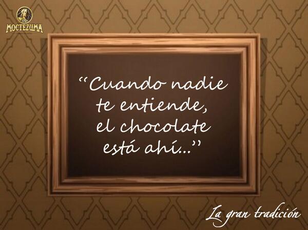 MoctezumaChoco's tweet photo. #ChocolatesMoctezuma ¡Somos la gran tradición! http://t.co/15f4AABTCR