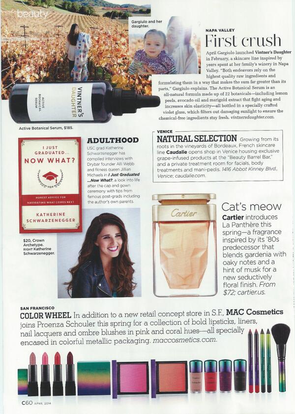 C Magazine loves Vintner’s Daughter Active Botanical Serum, April Gargiulo’s luxe + chemical-free skincare product