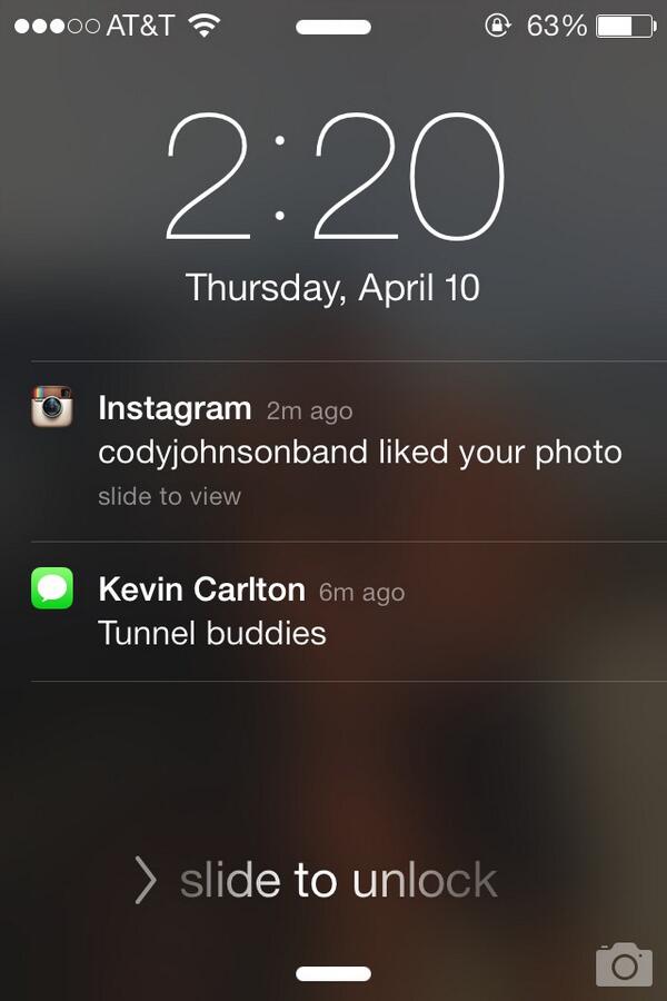 moss_kris's tweet photo. It's cool guys Cody Johnson liked my picture #cjb #reddirt http://t.co/wNv0rN0bzl
