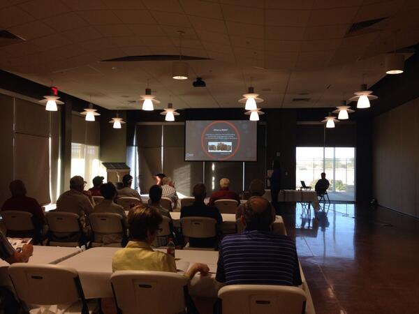 LbkHorticulture's tweet image. Learning about rainwater harvesting in Levelland from the @HPUWCD this evening! #everydropcounts #rainharvest