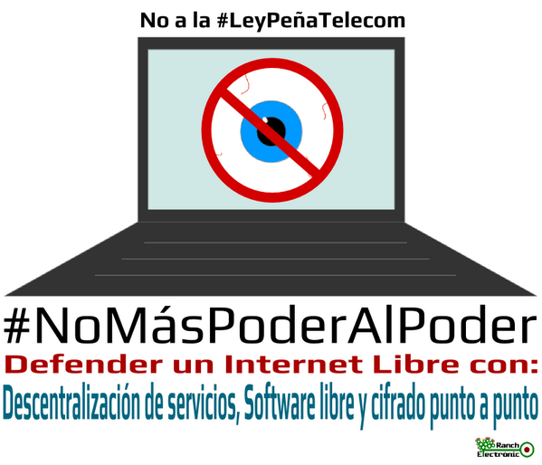 hackrancho's tweet image. ¿Qué pasaría si perdemos internet? #NoMásPoderAlPoder #DefenderInternetLibre #HackBlock