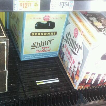 OldWhyne's tweet image. @ShinerBeer well it's officially spring when you see #rubyredbird in the stores!