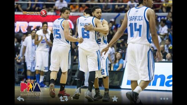 's tweet image. "@jmelton_2: My brother PJ Simon and I.. #family #brotherhood #LabanSanMig #thescoringapostle http://t.co/is2ZNiPegm"