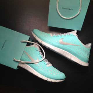 Tiffany blue edition Nike Free runs