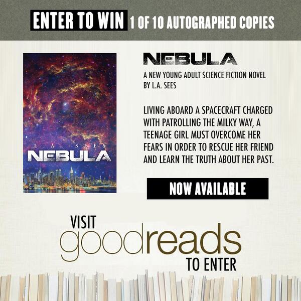 lasees's tweet photo. One day left to enter! Win 1 of 10 FREE autographed copies of NEBULA ---> https://t.co/QFTs1UyhdV http://t.co/HRhfT8E9kW