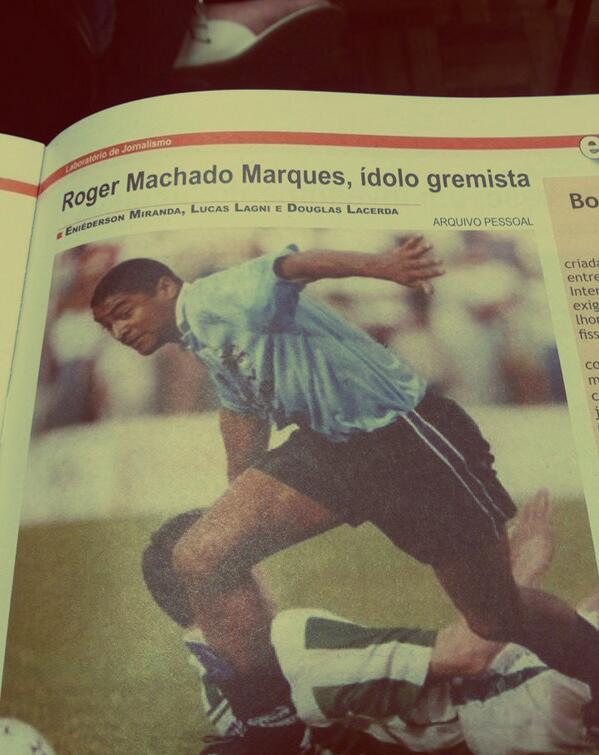 Eniederson's tweet image. Primeiro jornal impresso, onde fui o subeditor da parte de esportes #Famecos #Jornalismo #LabJor #EditoriaEsportiva