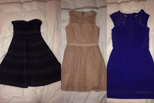 Can't decided what to wear to the @MTV #Movieawards!!!! #Bethanyinblack #BethanyinBeige or #BethanyinBlue??? Hmm..