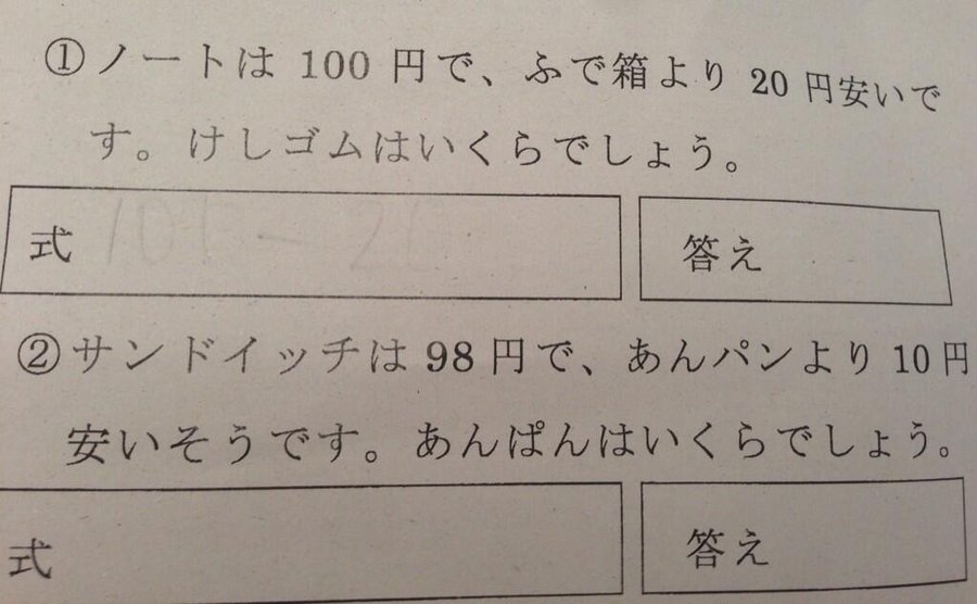 こんなのあり 学校のテスト問題が難しすぎて大人でも解けない10選 笑うメディア クレイジー
