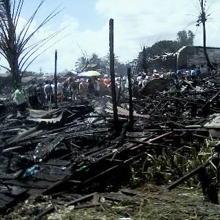 turut berdukacita :) RT <a href="/Rescue_Bjm/">Rescue Bjm</a>: Foto Sisa Kebakaran Di Rawasari 1 Banjarmasin #MN