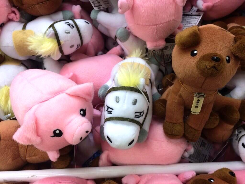 ট ইট র アドアーズプライズ イベント情報 景品情報 銀の匙から動物たちがぬいぐるみになって登場 副ぶちょー 豚丼 マロンの3匹です 導入店舗はhpに掲載中 銀の匙 Ginsaji Anime Ginsaji Movie Http T Co Sieddi6nkd