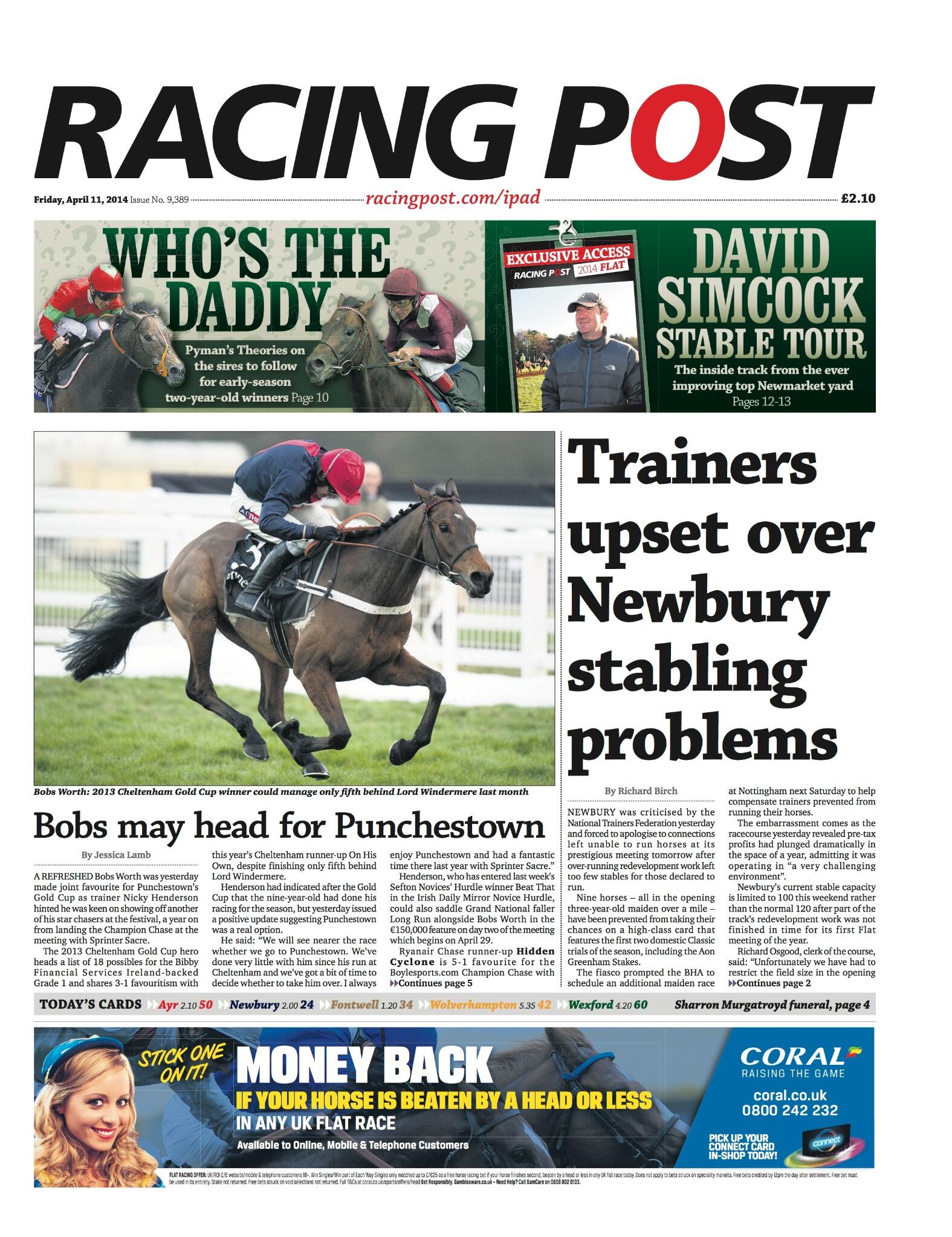 Racing Post Stable Tours Racing Post Stable Tours