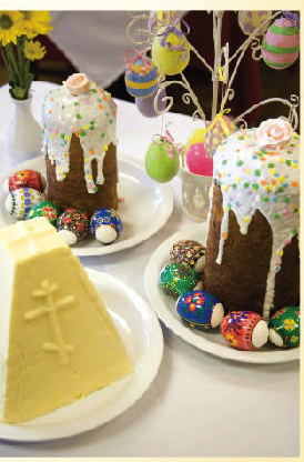 Easter is April 20th, try our Russian Easter bakery goods, Kulich-Russian Easter Bread &amp; Paskha-sweet cheese spread!