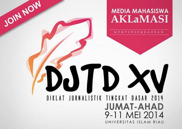 DJTD AKLaMASI UIR ke XV.. come on guys, join with us. CP: 081277435417