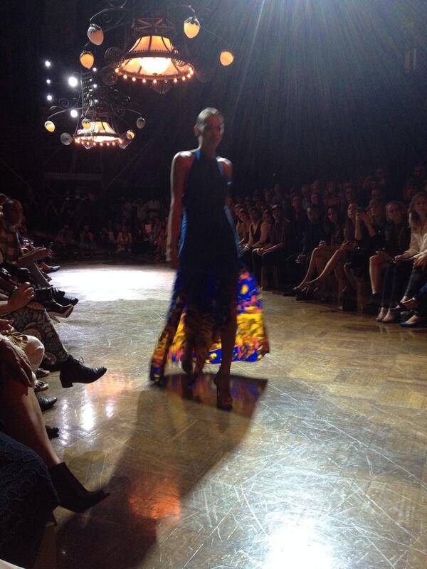 karlagrant28's tweet image. Runway show for @AIFW2014 has kicked off!! #indigenous #fashion #beauty