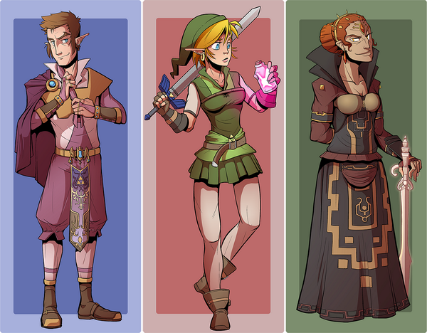 Here's an old Genderswap Zelda thing I made hahapic.twitter.com/Hl3zsR...