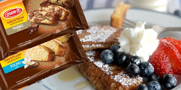 Osem_USA's tweet photo. Oy la la! #Passover Pound Cake French Toast! This 'n more at http://t.co/JCusqKqrii #OsemPassover #Kosher @alibabka http://t.co/Lnz4CHedw1