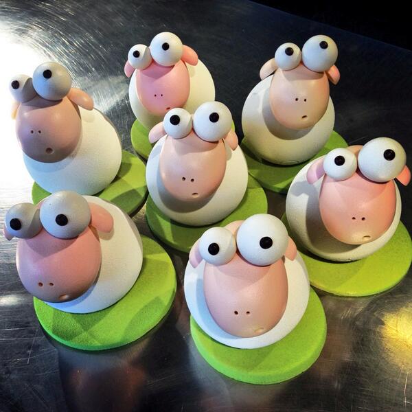 raulbernalb's tweet image. Menudo rebaño de ovejas #pascua2014 #chocovic #chocotools