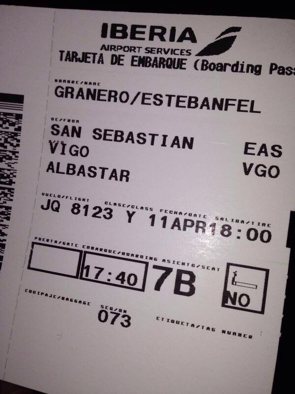 Día 206: Billete a la felicidad. Seis meses exactos desde la cirugía y primera convocatoria.